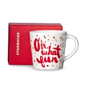Starbucks 2014 Oh what fun espresso cup